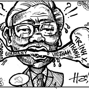 „ nhả ra không được, nuốt vào chẳng xong „