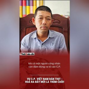VỤ C.P. VIỆT NAM BÁN THỊT: HOÁ RA ĐÂY MỚI LÀ TRÙM CUỐI !
