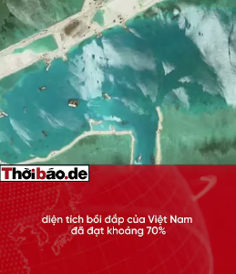 VIỆT NAM ĐANG TRỞ THÀNH “NGƯỜI KHỔNG LỒ” BỒI ĐẮP Ở TRƯỜNG SA?