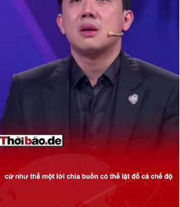 NƯỚC MẮT CŨNG PHẢI “KIỂM DUYỆT”