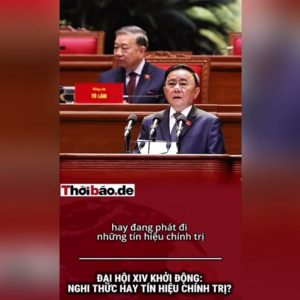 ĐẠI HỘI XIV KHỞI ĐỘNG: NGHI THỨC HAY TÍN HIỆU CHÍNH TRỊ?