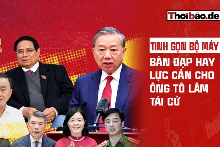 TINH GỌN BỘ MÁY: BÀN ĐẠP HAY LỰC CẢN CHO ÔNG TÔ LÂM TÁI CỬ?