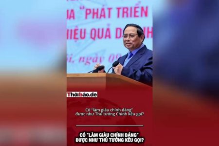 Có „làm giàu chính đáng“  được như Thủ tướng Chính kêu gọi?