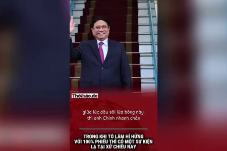 Trong khi Tô Lâm hí hửng với 100% phiếu thì có một sự kiện lạ tại sứ Chiều Nay.