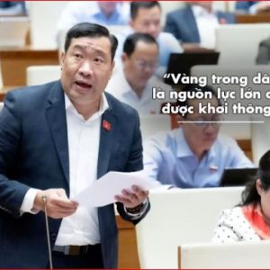 Khơi thông vàng trong dân – Sao không bắt đầu từ vàng của quan?