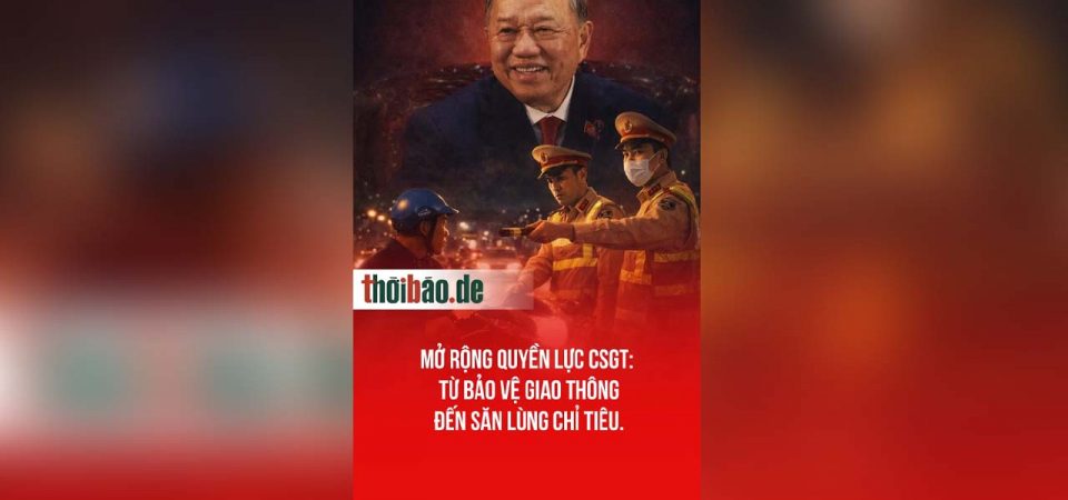 Mở Rộng Quyền Lực CSGT: Từ Bảo Vệ Giao Thông Đến Săn Lùng Chỉ Tiêu.