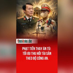 Phạt tiền thay án tù: Tối ưu thu hồi tài sản theo Bộ công an.
