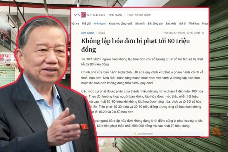 Chợ vắng khách: Hậu quả từ hóa đơn điện tử và phạt nặng tiểu thương.