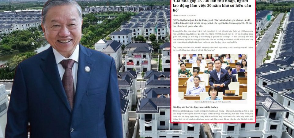 An cư thành xa xỉ: Thị trường nhà ở đang bỏ rơi người lao động.