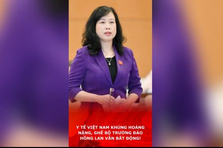 Y tế Việt Nam khủng hoảng nặng, ghế Bộ trưởng Đào Hồng Lan vẫn bất động!