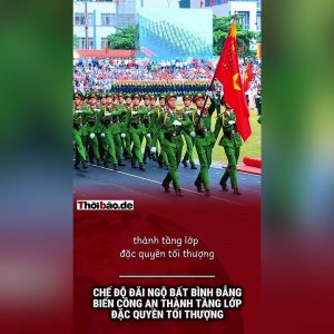 Chế độ đãi ngộ bất bình đẳng biến công an thành tầng lớp đặc quyền tối thượng