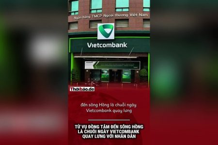 Từ vụ Đồng Tâm đến sông Hồng là chuỗi ngày Vietcombank quay lưng với nhân dân