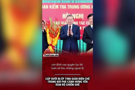 Cấp dưới bị ép tinh giản biên chế trong khi phe cánh Hưng Yên rầm rộ chiếm ghế