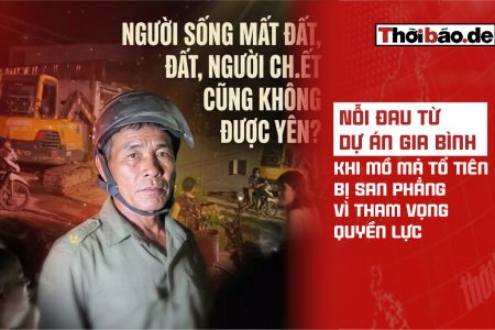 Nỗi đau từ dự án Gia Bình: Khi mồ mả tổ tiên bị san phẳng vì tham vọng quyền lực
