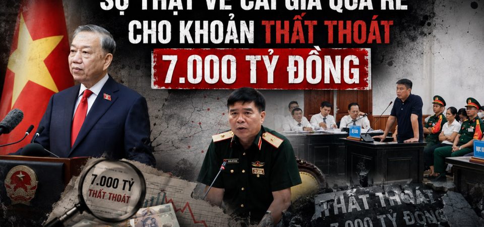 Sự thật về cái giá quá rẻ cho khoản thất thoát 7.000 tỷ đồng
