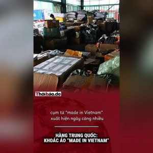 Hàng Trung Quốc: Khoác áo “Made in Viet Nam”