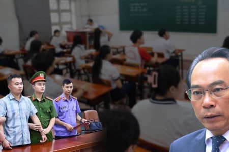How is exam cheating exacerbating social inequality in Vietnam?