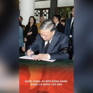 Quốc tang: Ai mới xứng đáng được cả nước cúi đầu