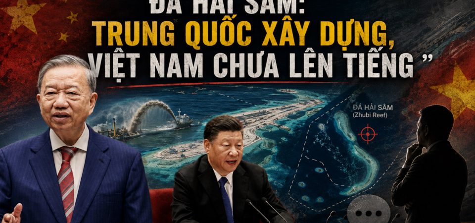 Đá Hải Sâm: Trung Quốc xây dựng, Việt Nam chưa lên tiếng
