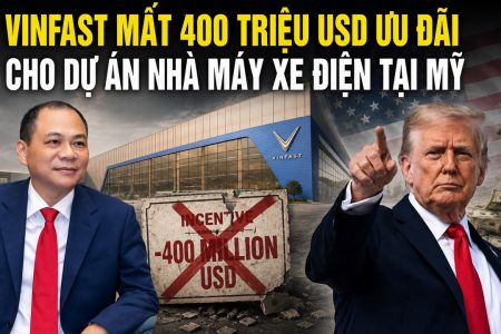 빈패스트, 미국 전기차 공장 프로젝트에 대한 4억 달러 인센티브 상실