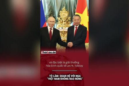 Tô Lâm: Relaciones con Rusia: «Vietnam no se amedenta»