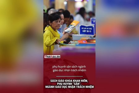 Sách giáo khoa khan hiếm, phụ huynh “săn” sách, ngành giáo dục nhận trách nhiệm