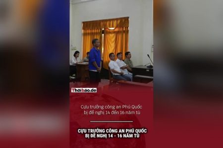 Se solicita una pena de entre 14 y 16 años de prisión para el exjefe de la Policía de Phú Quốc