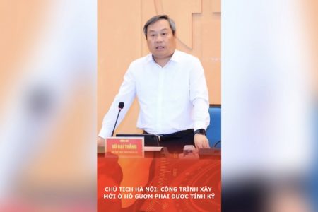 ハノイ市長：ホアンキエム湖での新建設プロジェクトは慎重に検討すべき