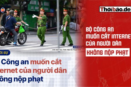 Bộ Công an muốn cắt internet của người dân không nộp phạt