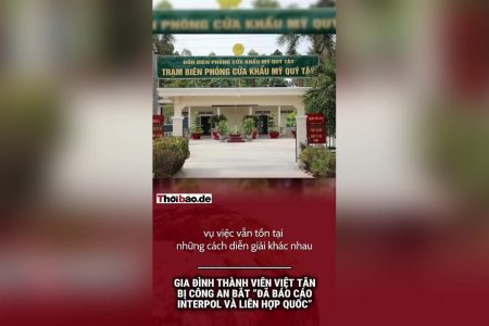 La familia de un miembro de Viet Tan detenido por la policía «ha informado a la Interpol y a las Naciones Unidas»