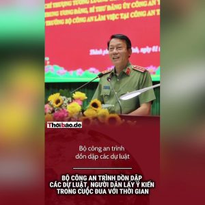 Bộ Công an trình dồn dập các dự luật, người dân lấy ý kiến trong cuộc đua với thời gian
