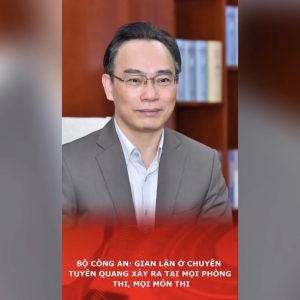 กระทรวงความมั่นคงสาธารณะ: การทุจริตในการสอบที่โรงเรียนมัธยมศึกษาพิเศษจังหวัดตวนกวังเกิดขึ้นในทุกห้องสอบและทุกวิชา